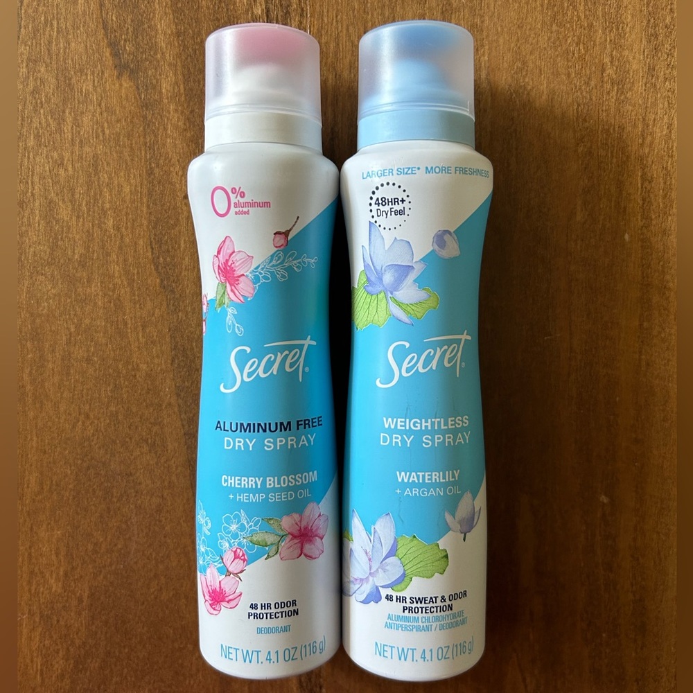 Bundle of 2 Secret Spray Deodorant